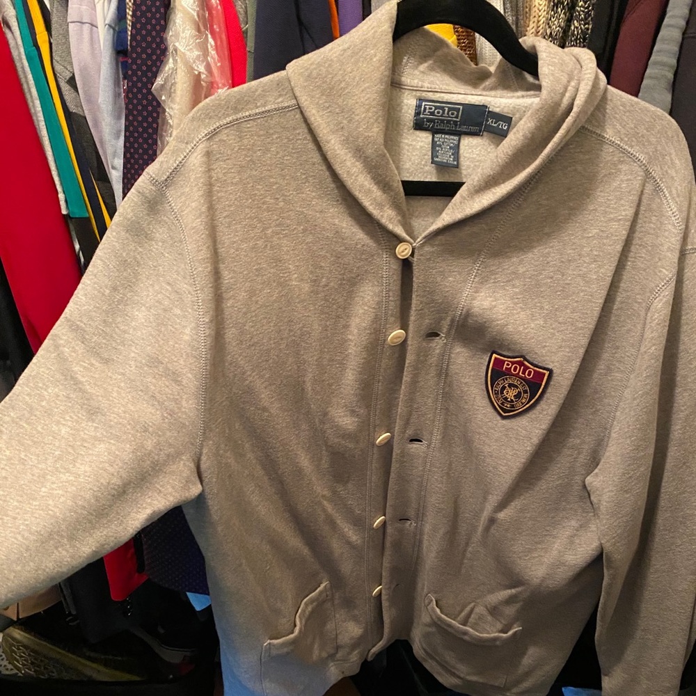 Polo Cardigan/Sweater